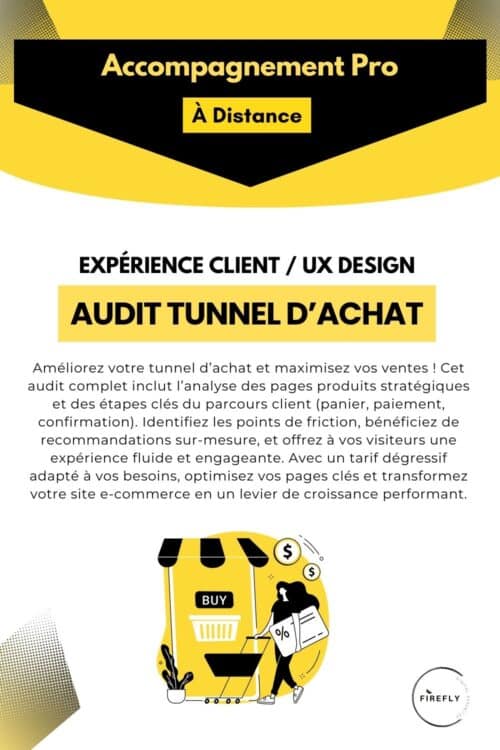 Offre Expérience client _ ux design AUDIT tunnel d’achat