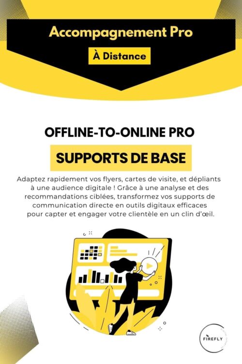 image de l'accompagnement firefly digital expertise "Offline to Online - Supports de base"