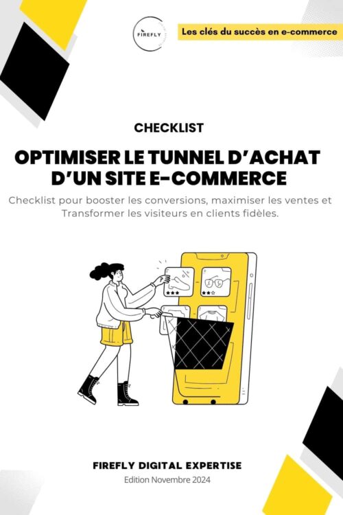 image pour la checklist firefly digital expertise "Optimiser le tunnel d'achat d'un site e-commerce"