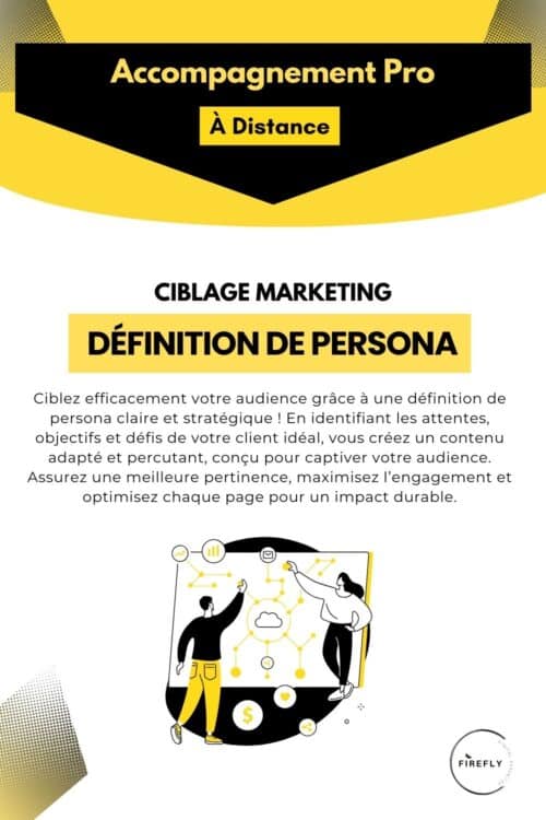 offre ciblage marketing Définition de Persona
