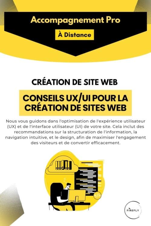 Offre CRÉATION DE SITE WEB Conseils UX_UI pour la Création de Sites Web