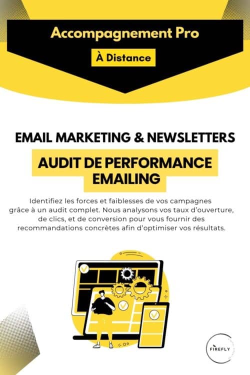 offre Email Marketing & Newsletters Audit de Performance Emailing