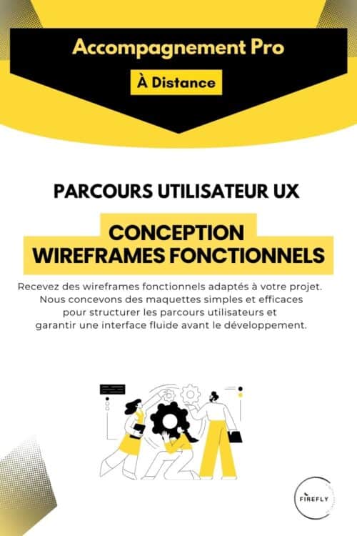 Offre PARCOURS UTILISATEUR UX Conception wireframes fonctionnels
