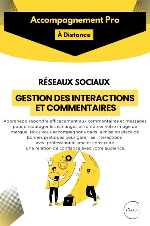 Offre RÉSEAUX SOCIAUX Gestion des Interactions et Commentaires