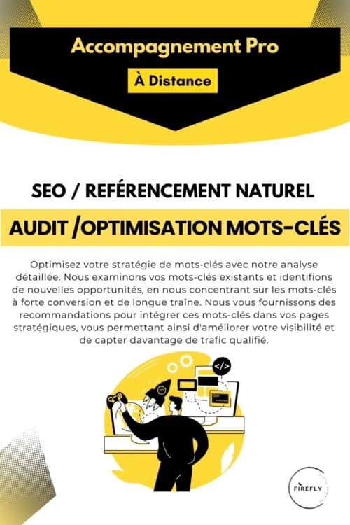 Offre SEO _ REFÉRENCEMENT NATUREL Audit _Optimisation Mots-Clés