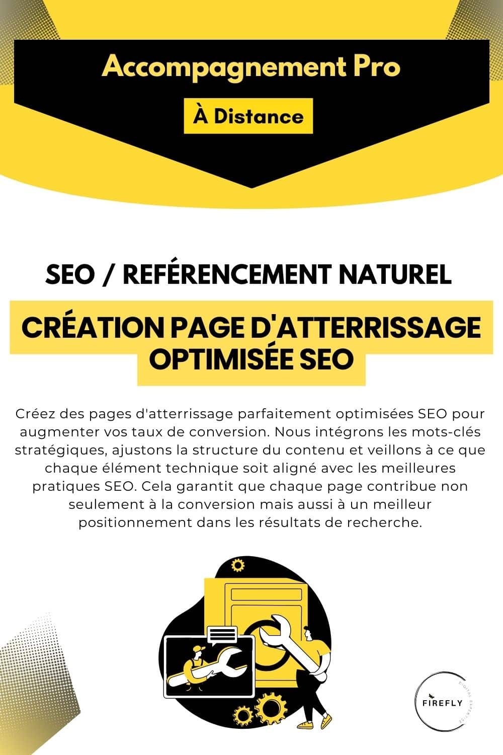 offre SEO _ REFÉRENCEMENT NATUREL Création Page d'Atterrissage Optimisée SEO