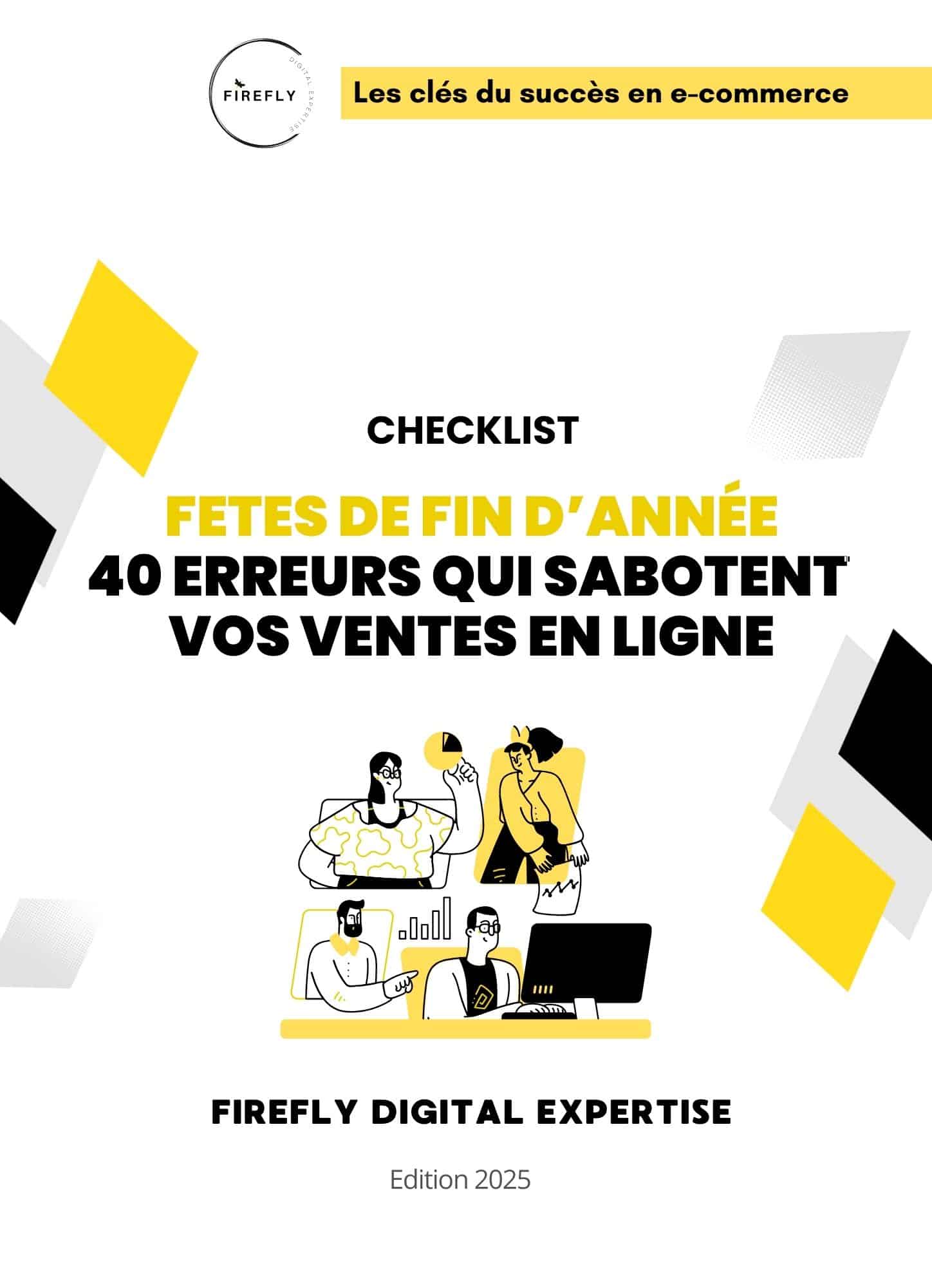 Checklist e-commerce : 40 erreurs qui sabotent vos ventes en ligne fêtes de fin d'année