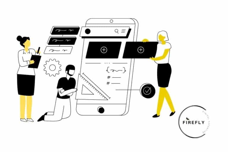 Firefly Digital Expertise : tout pour créer, développer et réussir un business en ligne durablement 25 Illustration du parcours client phygital entre boutique physique et canaux digitaux