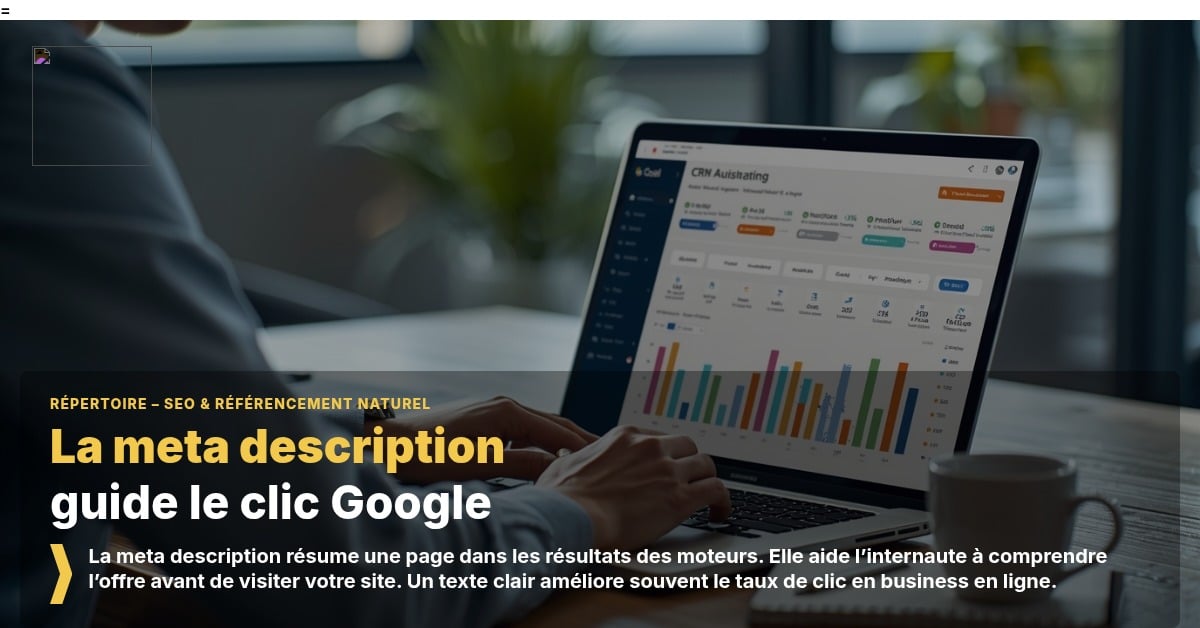Meta Def Meta Description : La Définition Détaillée De Cette Balise